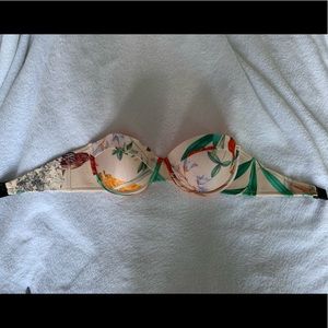 Triangle Underwire Bandeau Bikini Top